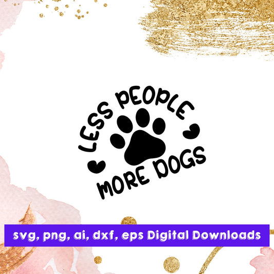 Less People More Dogs